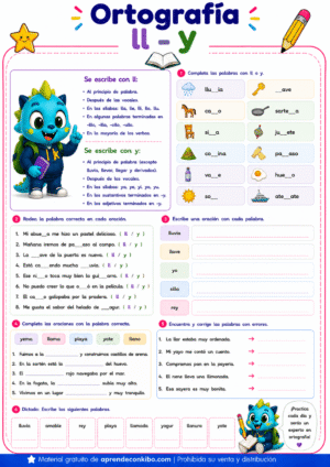 Ficha de ortografía